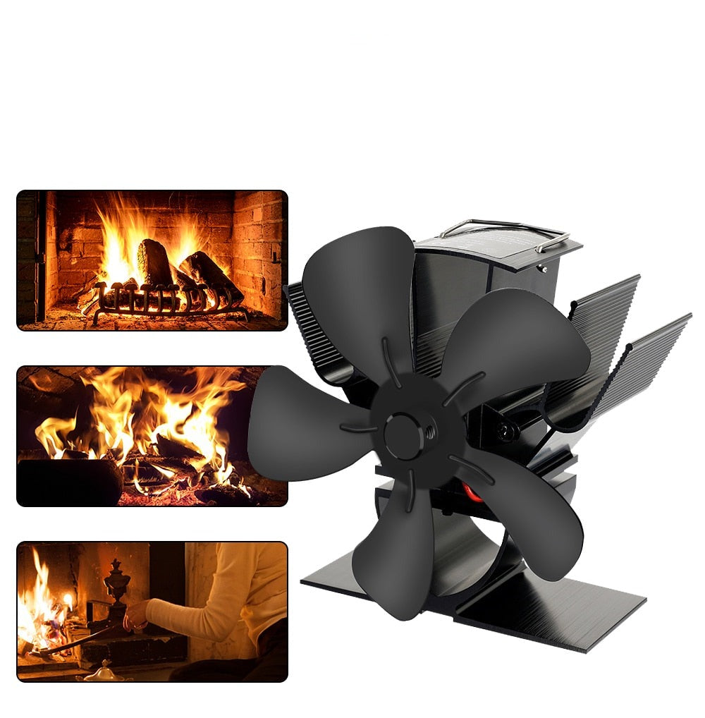 De Warmte-aangedreven Ventilator - Efficiëntie In Warmteverdeling